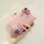 Chic / Beautiful White Flower Metal Clutch Bags 2018