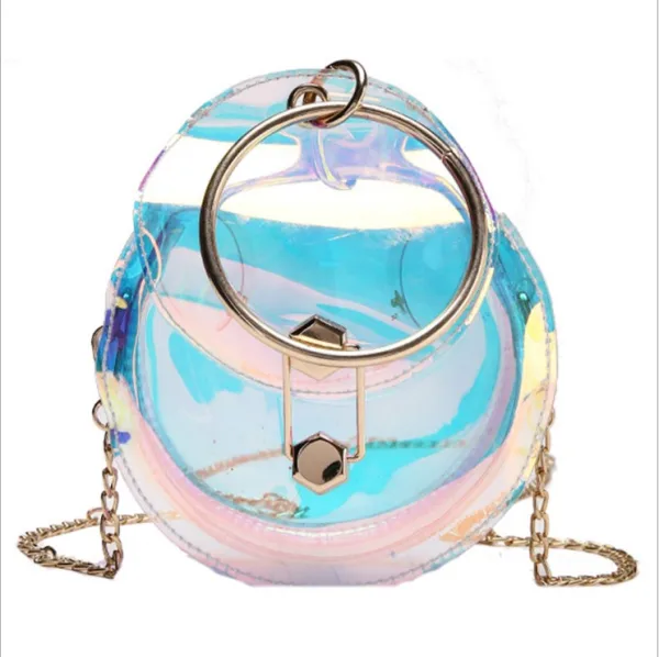 Transparent Doré Métal Pochette 2018