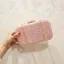 Bling Bling Candy Pink Glitter Metal Clutch Bags 2018
