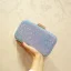 Bling Bling Candy Pink Glitter Metal Clutch Bags 2018