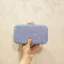 Bling Bling Candy Pink Glitter Metal Clutch Bags 2018