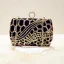Modern / Fashion Gold Sequins Black Clutch Bags 2018