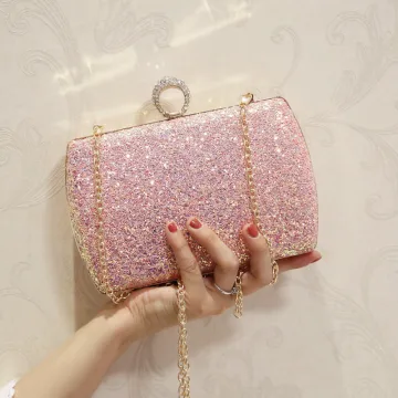 Bling Bling Sukkertøyrosa Glitter Håndvesken 2018