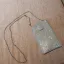 Scintillantes Argenté Glitter Faux Diamant Pochette 2018