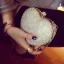 Bling Bling Silver Glitter Rhinestone Heart-shaped Clutch Bags 2018