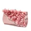 Chic / Beautiful Pearl Pink Rhinestone Flower Clutch Bags 2018