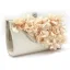 Chic / Beautiful Pearl Pink Rhinestone Flower Clutch Bags 2018