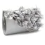 Chic / Beautiful Pearl Pink Rhinestone Flower Clutch Bags 2018