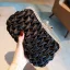 Vintage / Retro Black Ruffle Beading Rhinestone Clutch Bags 2018