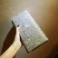 Scintillantes Glitter Faux Diamant Argenté Pochette 2018