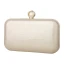 Modest / Simple Silver Pearl Patent Leather Clutch Bags 2018