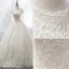 Chinese style Ivory Wedding Dresses 2018 Ball Gown High Neck Cap Sleeves Backless Appliques Lace Pearl Beading Cathedral Train Ruffle