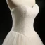 Klassisk Champagne Brudekjoler 2018 Prinsesse Kjæreste Uten Ermer Ryggløse Appliques Blonder Beading Perle Lange Buste