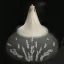 Luxury / Gorgeous Champagne Wedding Dresses 2018 Ball Gown Shoulders Sleeveless Backless Appliques Lace Crystal Beading Sequins Watteau Train Royal Train Ruffle