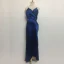 Haute Basse Bleu Roi Été Robes longues 2018 Bretelles Spaghetti Sans Manches Dos Nu Asymétrique Fendue devant Vêtements Femme