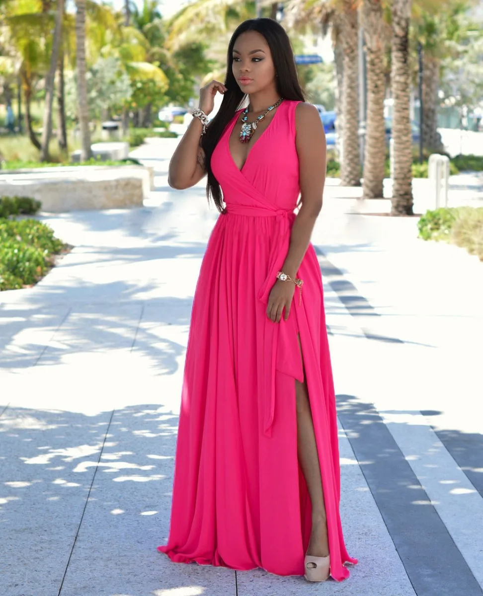 navy blue dress for baby girl A line swing maxi summer chiffon dress 5102 – Xiaolizi