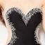 Sexy Black Evening Dresses  2017 Trumpet / Mermaid Scoop Neck Sleeveless Appliques Lace Pearl Court Train Backless Pierced Formal Dresses
