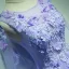 Chic / Beautiful Prom Dresses 2017 Lace Appliques Rhinestone Pearl Sleeveless Scoop Neck Backless Cathedral Train Lilac Ball Gown