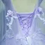 Chic / Beautiful Prom Dresses 2017 Lace Appliques Rhinestone Pearl Sleeveless Scoop Neck Backless Cathedral Train Lilac Ball Gown