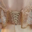Charmant Doré Transparentes Robe De Bal 2018 Princesse Encolure Dégagée Manches Courtes Perle Perlage Faux Diamant Longue Volants Dos Nu Robe De Ceremonie
