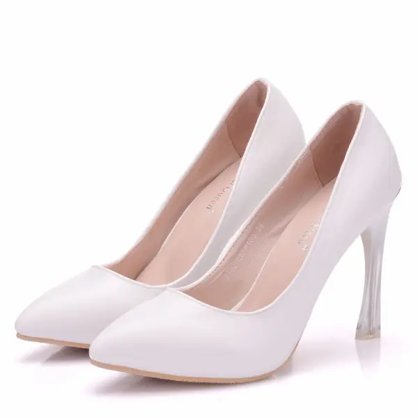 Sexy Fuchsia Avond Pumps 2025 10 cm Kristal Naaldhakken / Stiletto Spitse Neus Pumps Hoge Hakken