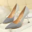 Fashion Blushing Pink Gradient-Color Evening Party Pumps 2022 Sequins 9 cm Stiletto Heels Pointed Toe Pumps High Heels