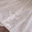 Vintage / Retro Ivory Wedding Dresses 2018 Ball Gown High Neck Sleeveless Appliques Pierced Lace Beading Pearl Cathedral Train Ruffle