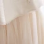 Luxe Champagne Robe De Mariée 2018 Robe Boule De l'épaule Manches Courtes Dos Nu Perle Perlage Paillettes Cathedral Train Volants