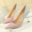Fashion Blushing Pink Gradient-Color Evening Party Pumps 2022 Sequins 9 cm Stiletto Heels Pointed Toe Pumps High Heels