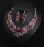 Grape Exagéré Cristal Soirée Accessorize Colliers Boucles D'Oreilles 2023