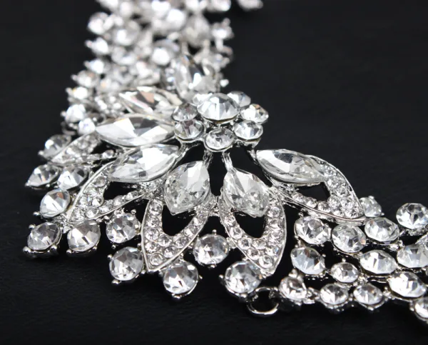 Grape Exagéré Cristal Soirée Accessorize Colliers Boucles D'Oreilles 2023
