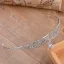Snygga / Fina Silver Rhinestone Tiara Brudsmycken 2022 Legering Bröllop Tillbehör
