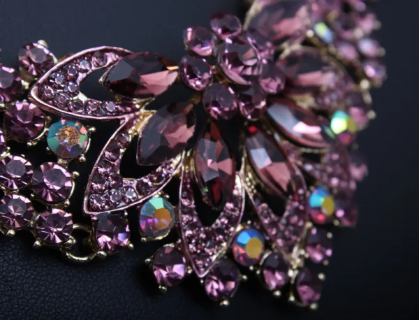 Grape Exagéré Cristal Soirée Accessorize Colliers Boucles D'Oreilles 2023