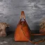 Vintage Bruin Straatkleding Leer Totem Handtas Dames Tassen 2023