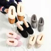 Modern / Fashion Snow Boots 2017 Leather Suede Casual Winter Flat Womens Boots