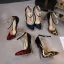 Unique Karneval Club Pumps 2020 Knöchelriemen 16 cm Stilettos Spitzschuh Pumps