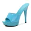 Schlicht Gelb Strassenmode Sandalen Damen 2020 13 cm Stilettos Peeptoes Sandaletten
