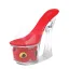 Chic / Beautiful White Summer Outdoor / Garden Crystal Womens Sandals 2020 17 cm Thick Heels Open / Peep Toe Sandals