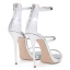 Sexy Nude Cocktail Party Womens Sandals 2020 Ankle Strap 11 cm Stiletto Heels Open / Peep Toe Sandals