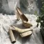 Piękne Białe Przypadkowy Slingback Sandały Damskie 2020 Skórzany 12 cm Grubym Obcasie Szpiczaste Sandały