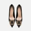 Chic / Beautiful Black Office OL Rhinestone Pumps 2020 Leather 10 cm Stiletto Heels Pointed Toe Pumps