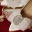 Schöne Weiß Strass Schleife Brautschuhe 2020 7 cm Stilettos Spitzschuh Hochzeit Pumps