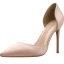 Simple Nues Soie Promo Chaussures Femmes 2020 10 cm Talons Aiguilles À Bout Pointu Talons