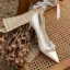 Classy Ivory Pearl Rhinestone Wedding Shoes 2020 8 cm Stiletto Heels Pointed Toe Wedding Pumps