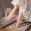 Scintillantes Charmant Bordeaux Chaussure De Mariée 2020 Paillettes Faux Diamant 8 cm Talons Aiguilles À Bout Pointu Mariage Escarpins