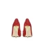 Scintillantes Rouge Soirée Glitter Paillettes Escarpins 2020 Noeud 10 cm Talons Aiguilles À Bout Pointu Escarpins