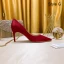 Chic / Beautiful Ivory Satin Wedding Shoes 2020 Pearl 8 cm Stiletto Heels Pointed Toe Wedding Pumps