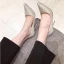 Sparkly Black Evening Party Rhinestone Pumps 2020 8 cm Stiletto Heels Pointed Toe Pumps