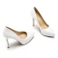 Chic / Beautiful Burgundy Cocktail Party Leather Pumps 2021 Patent Leather Waterproof 10 cm Stiletto Heels Pointed Toe Pumps