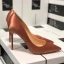 Elegant Champagne Gold Prom Satin Pumps 2021 10 cm Stiletto Heels Pointed Toe High Heels Pumps